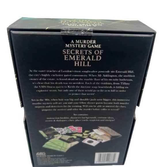 A murder mystery game,secrets of the Emerald Hill - Picture 4 of 6